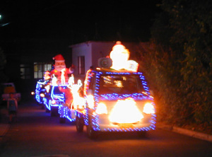 Santa car
