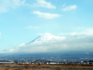 Mt Fuji from Shinkansen