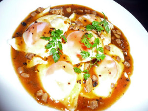 fried eggs